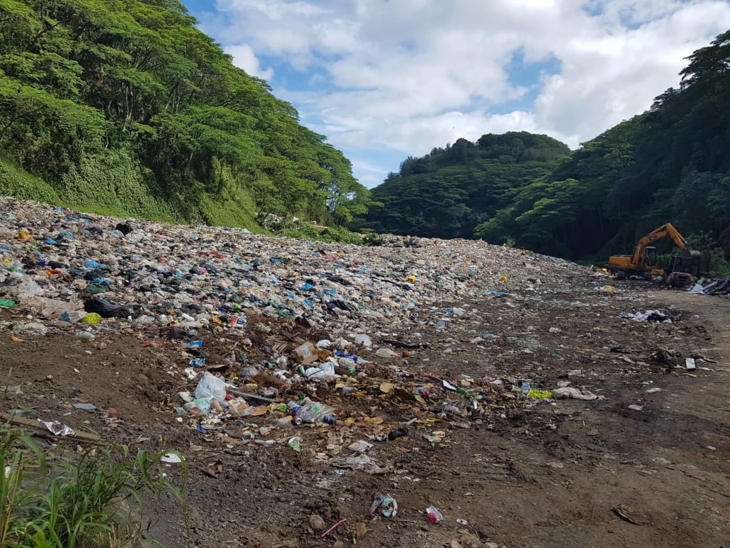 This photo of a landfill in the Cook Islands was taken a couple of weeks ago.