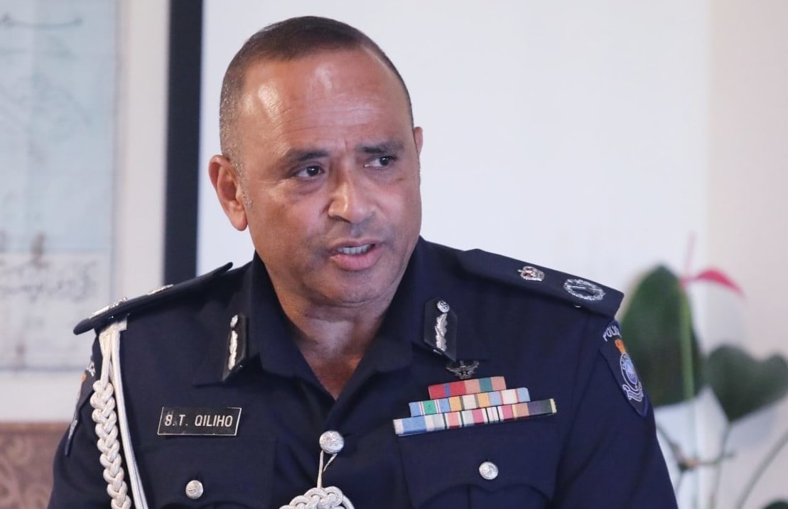 Fiji Police Commissioner Sitiveni Qiliho