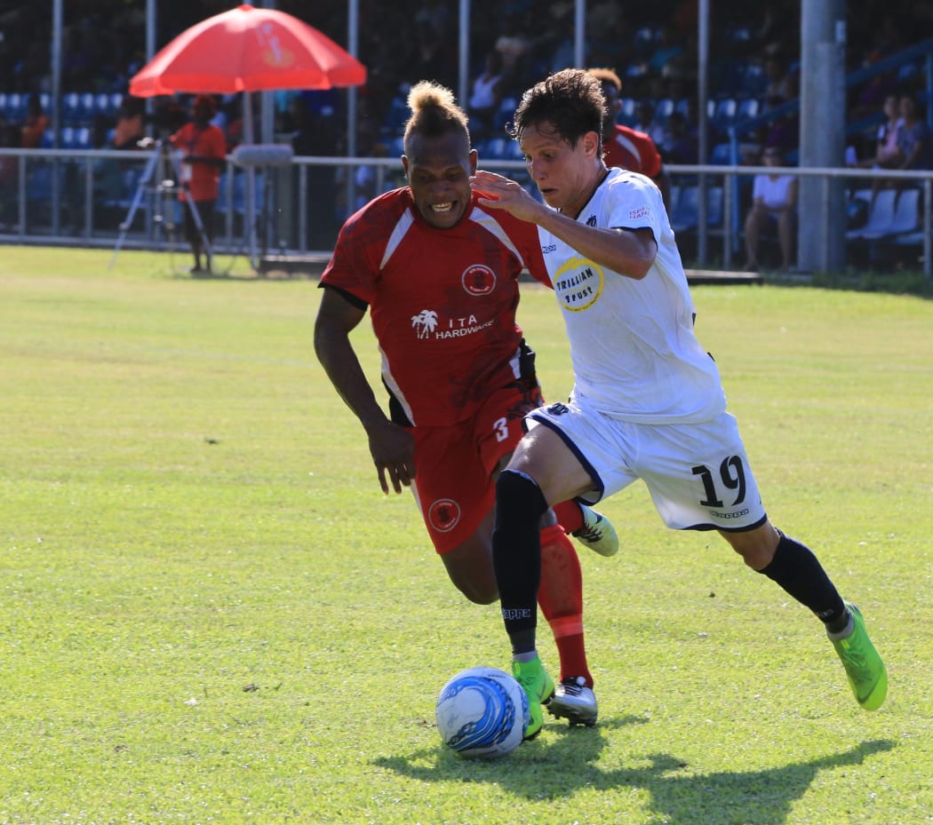 PNG international David Browne was among the scorers.