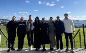 Members of Te Kāhu Pōkere at their first wānanga hosted by Ngāti Whātua Ōrākei in Auckland.