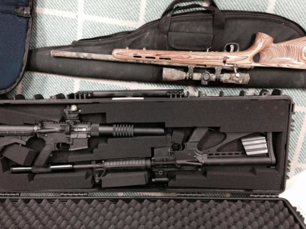 Some of the weapons seized in Operation Turbo