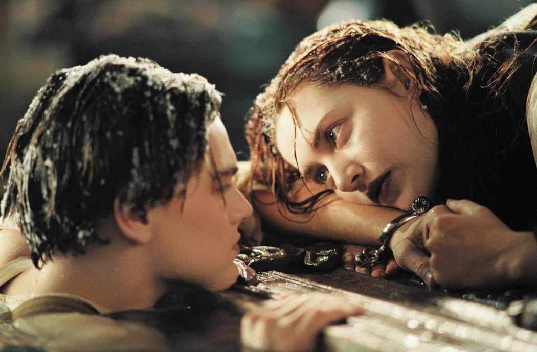 Titanic
Year : 1997 USA
Director : James Cameron
Leonardo DiCaprio, Kate Winslet
Restricted to editorial use. See caption for more information about restrictions.
It is forbidden to reproduce the photograph out of context of the promotion of the film. It must be credited to the Film Company and/or the photographer assigned by or authorized by/allowed on the set by the Film Company. Restricted to Editorial Use. Photo12 does not grant publicity rights of the persons represented. (Photo by 7e Art/20th Century Fox / Photo12 via AFP)