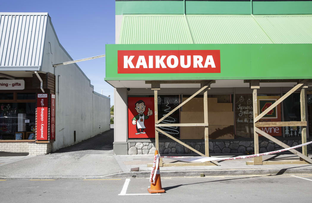 One week on and the Four Square beings structural work.