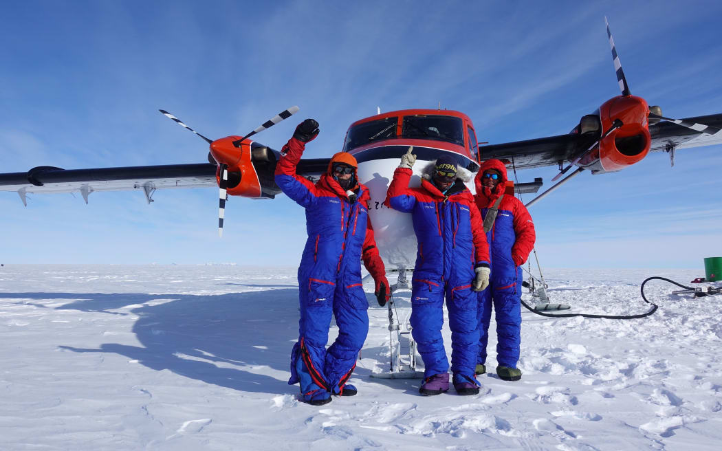 The team embarked on a 1700 kilometre journey to reach the summit of Mount Spectre.