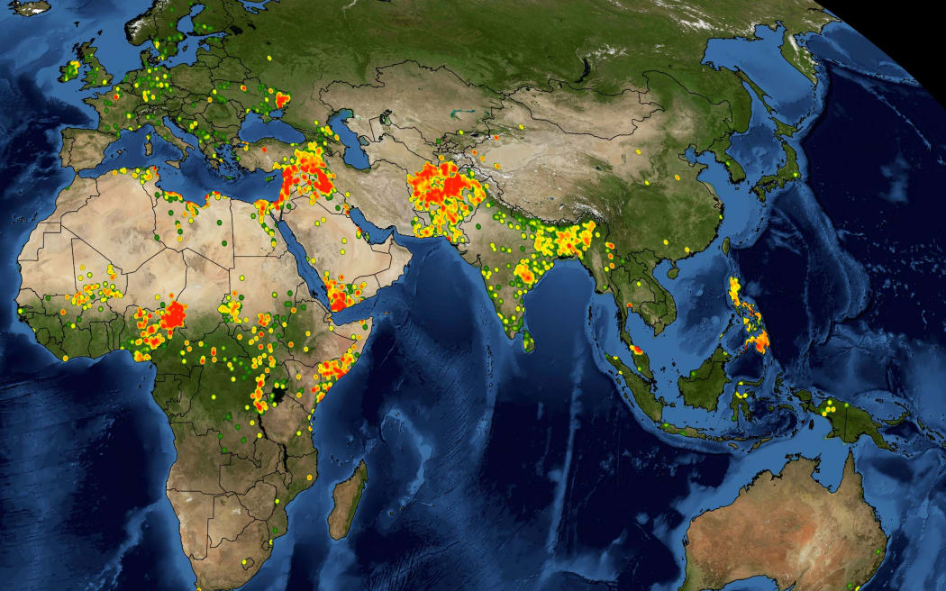 Terrorist attacks in 2015.