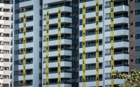 Australian accommodation at the Rio Olympics Village.