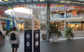 Shopping mall Sylvia Park in Auckland during level 2.