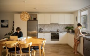 Kitchen at Toiora High Street Cohousing Dunedin