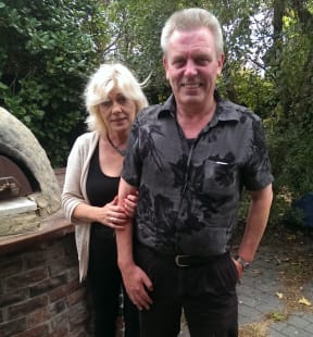 Hugo Kristinsson and partner Emma Magmusdottir's house shifted in the quakes.
