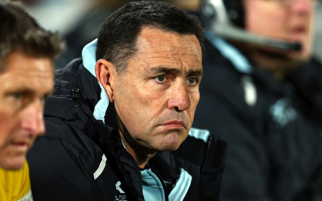 Cronulla coach Shane Flanagan.