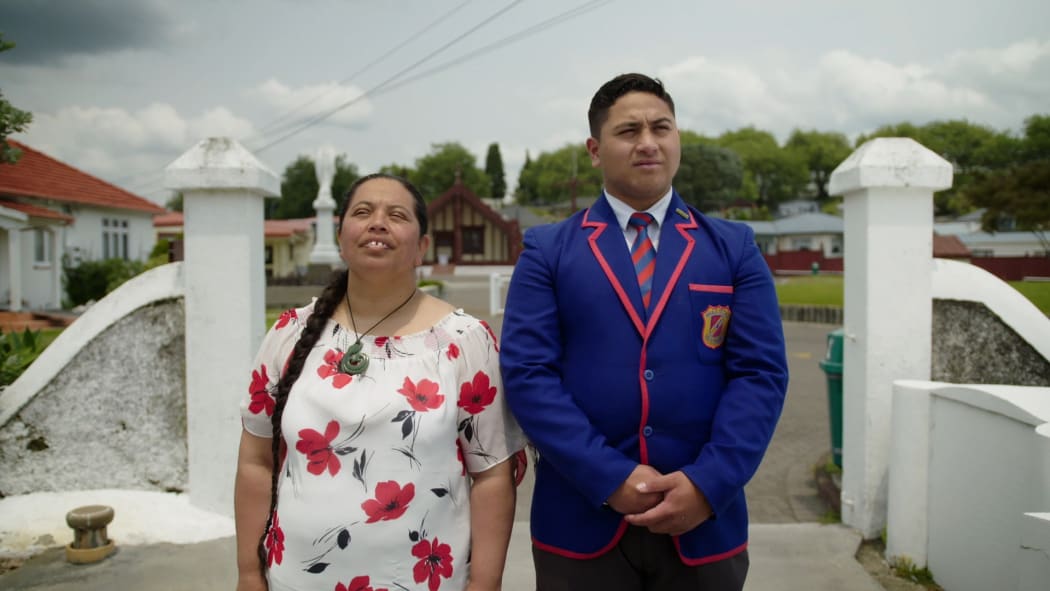 Manuhuia Bennett and Tina Bennett