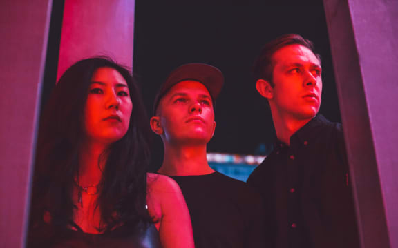 Wax Chattels (l-r Amanda Cheng, Tom Leggett, Peter Ruddell)