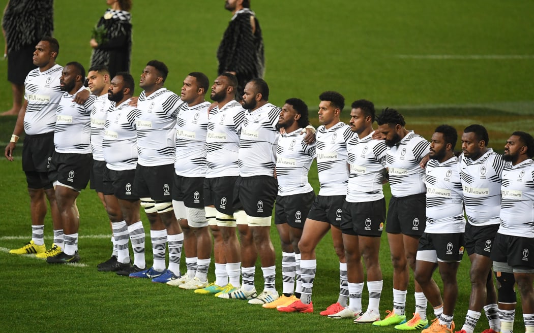 The Flying Fijians played two tests against the All Blacks in July.