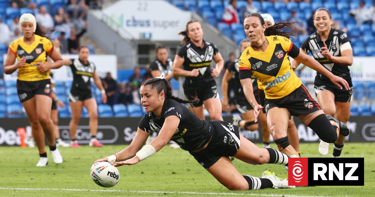Rugby league: Kiwi Ferns see off PNG to reach World Cup final four — New Zealand