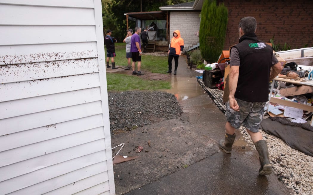 West Auckland flood damage, 30 January 2023
