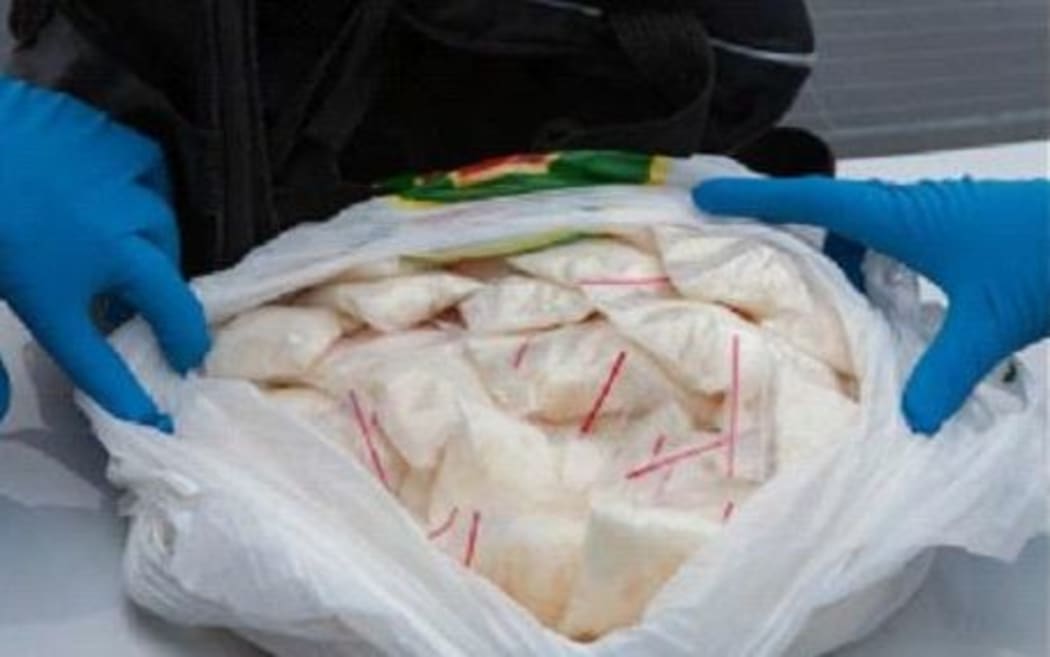 Drugs seized from the Mercedes last month.