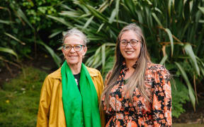 Green Party MPs Celia Wade Brown and Hūhana Lyndon