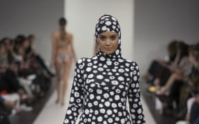 The burkini on the catwalk at NZFW.