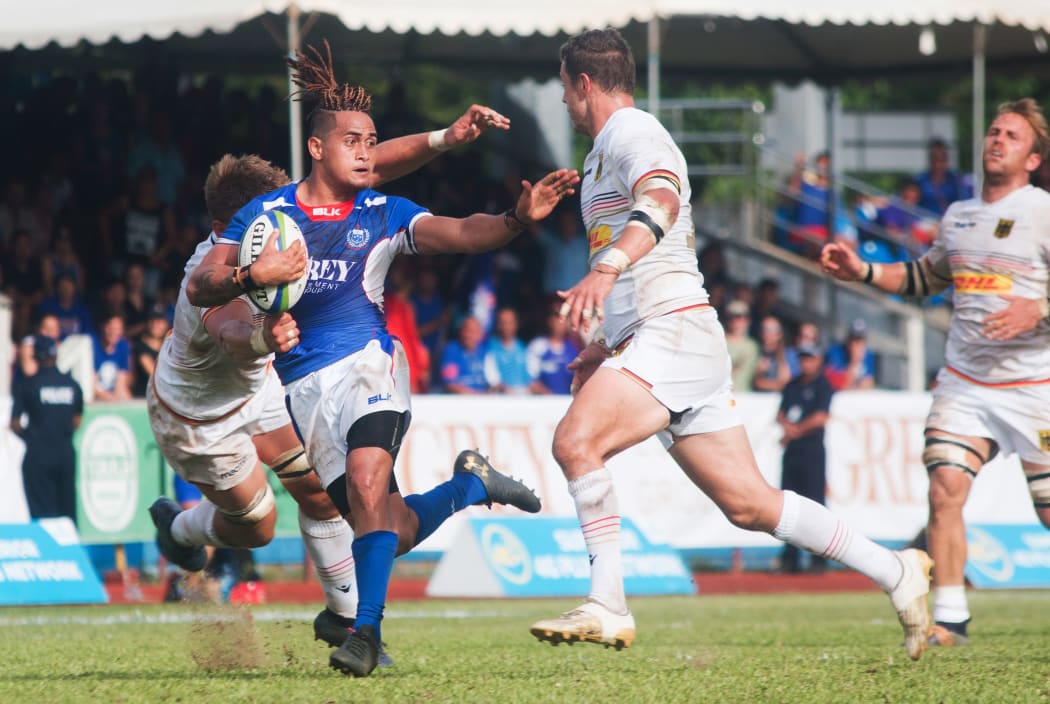Manu Samoa all but sealed their World Cup berth.