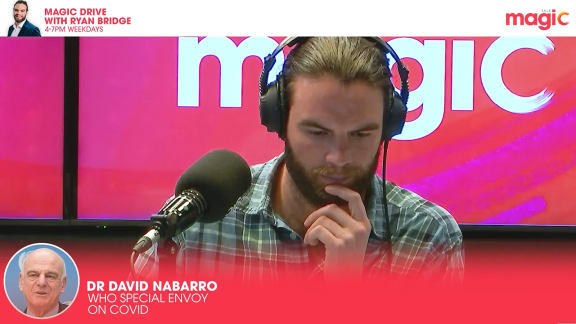 Ryan Bridge speaks to David Nabarro on Magic Talk