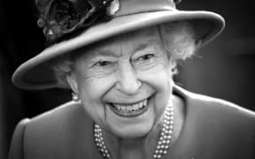 Queen Elizabeth II attends the opening ceremony of the sixth session of the Senedd at The Senedd on October 14, 2021 in Cardiff, Wales.