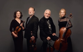 Promo shot of the Brodsky Quartet