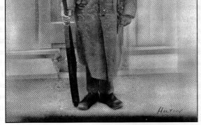 Private Pimeleko of Mutalau. He sailed from Auckland to Egypt, then France, returning from Hornchurch on the Arawa in July 1916