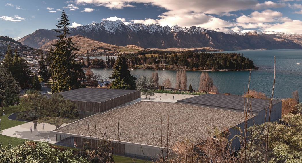 Artist's impression of the Queenstown Convention Centre.