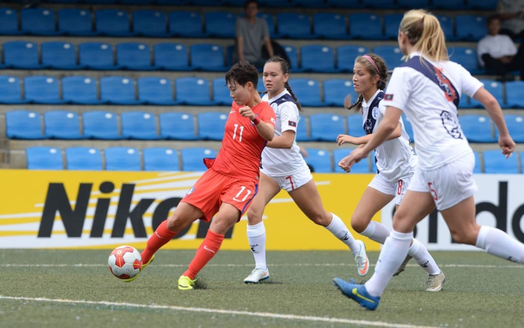 South Korea were too strong for Guam.