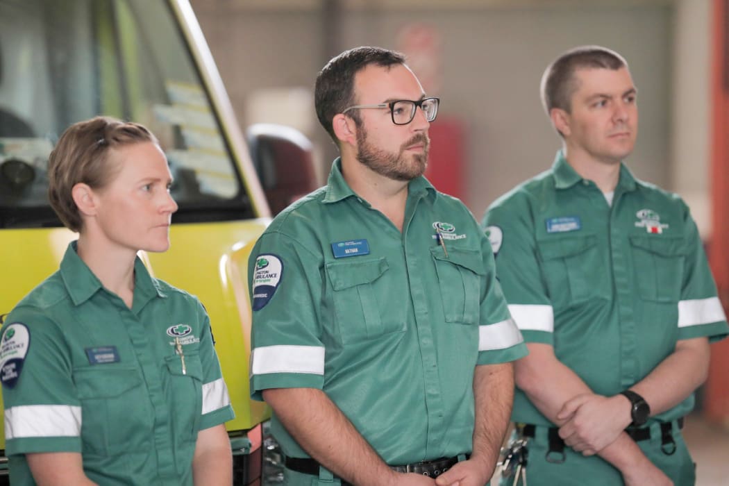 Paramedics at the government's announcement of plans to register those in the profession as health practitioners, and the setting up of a regulatory body.