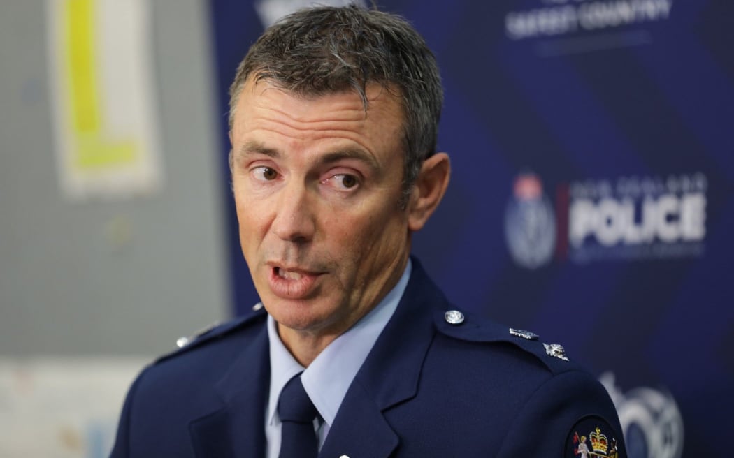 Northland District Commander Superintendent Tony Hill