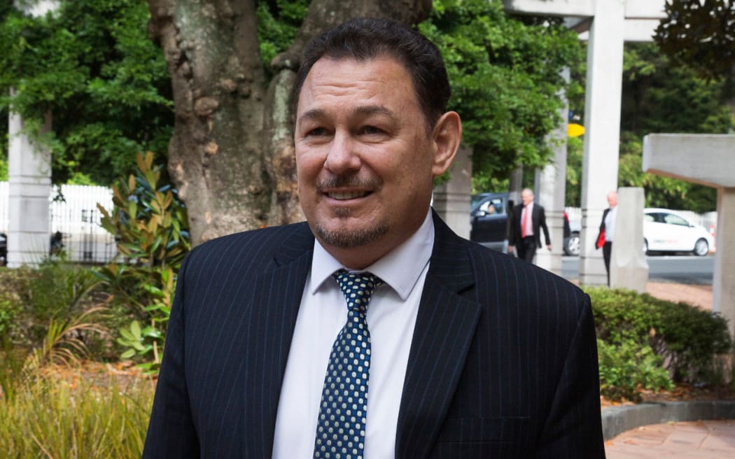 Former Blue Chip boss Mark Bryers makes his way to the Auckland High Court in 2015.