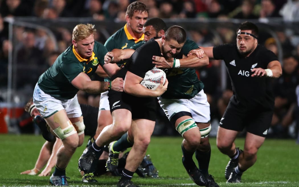 All Black hooker Dane Coles on the charge