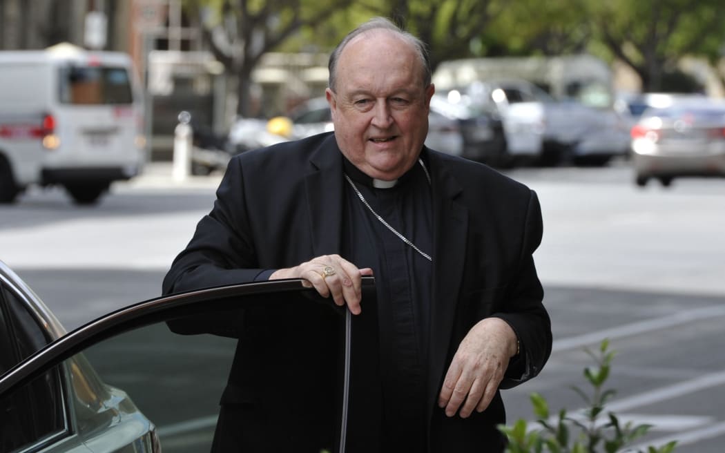 A file photo of Catholic Archbishop of Adelaide Philip Wilson (24 March 2014)