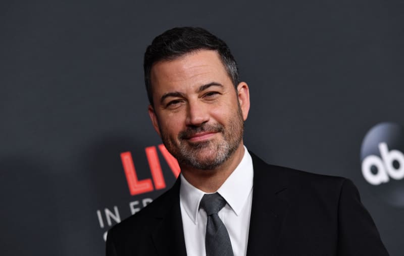 US television host Jimmy Kimmel arrives for "An Evening With Jimmy Kimmel" at the Roosevelt hotel in Hollywood on August 7, 2019.