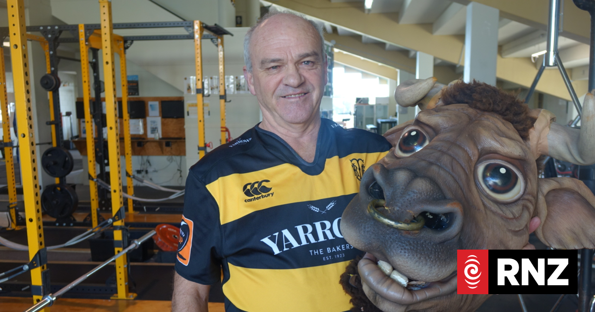 Taranaki Rugby's Ferdinand the Bull hangs up his horns | RNZ
