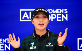 Lydia Ko of New Zealand at the 2024 British Open, which she won.