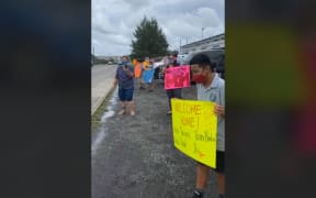 Repatriated Covid-19 passengers welcomed home to American Samoa.