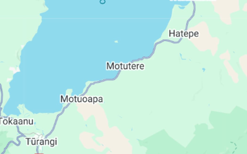 A crash involving a car and truck near the township of Motutere has left one person trapped.