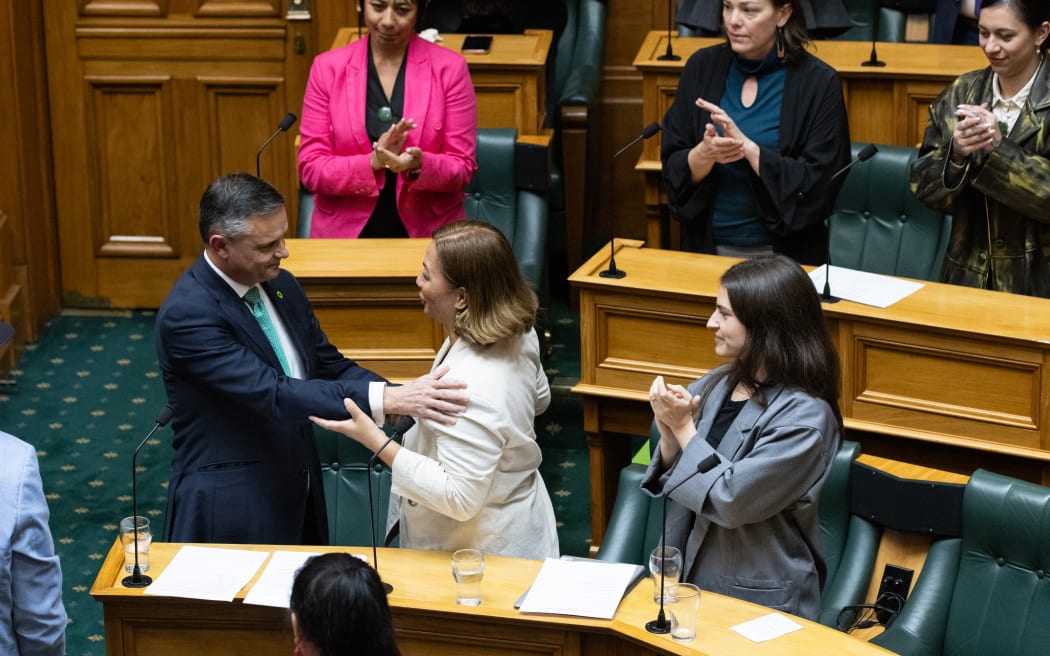 Retiring Green Party MP James Shaw delivers his valedictory speech.