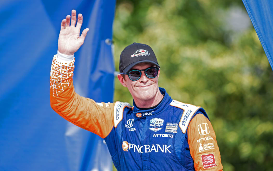 Scott Dixon from New Zealand.