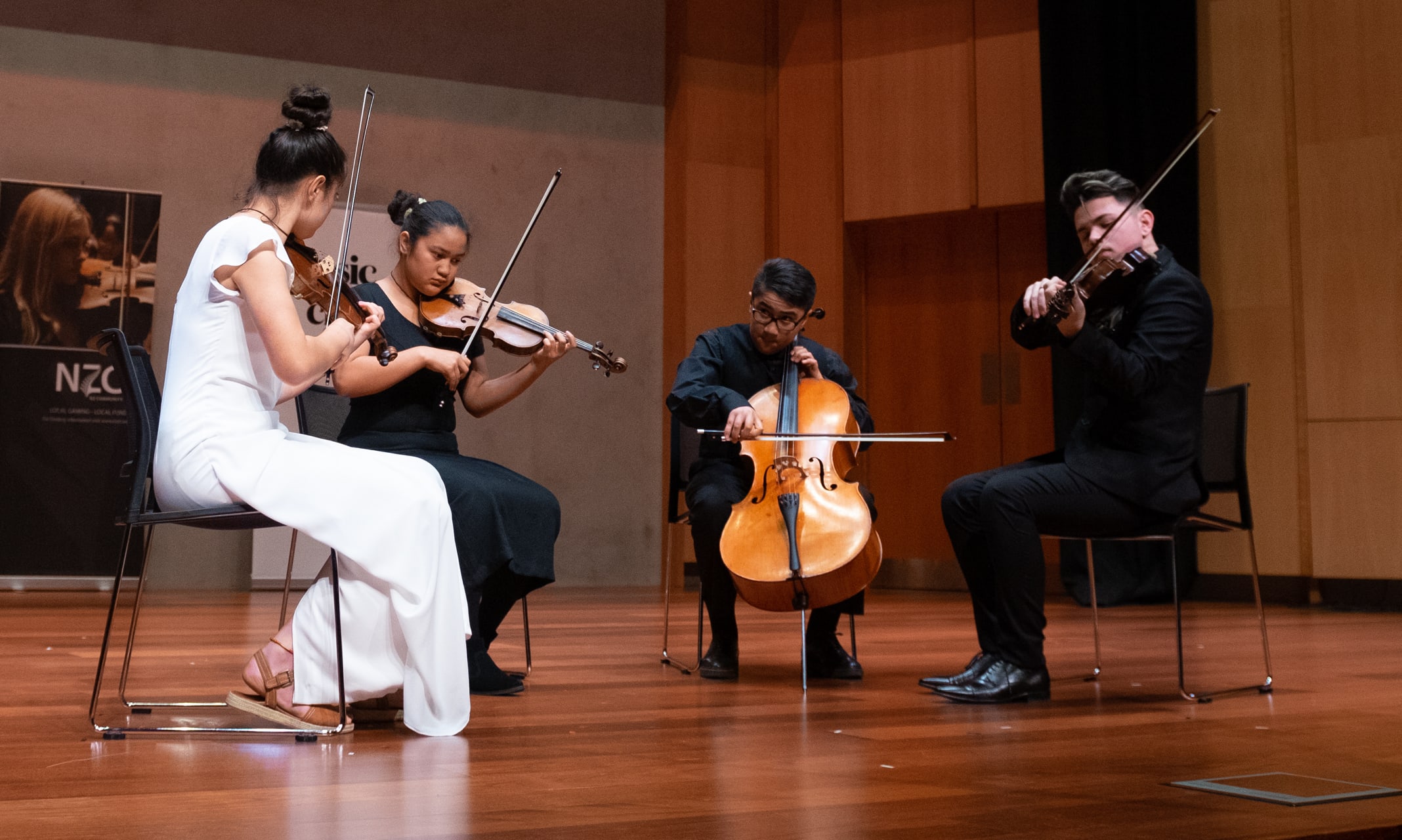 Te Ahi Kaa - winners of the the NZCT Chamber Music Contest 2018