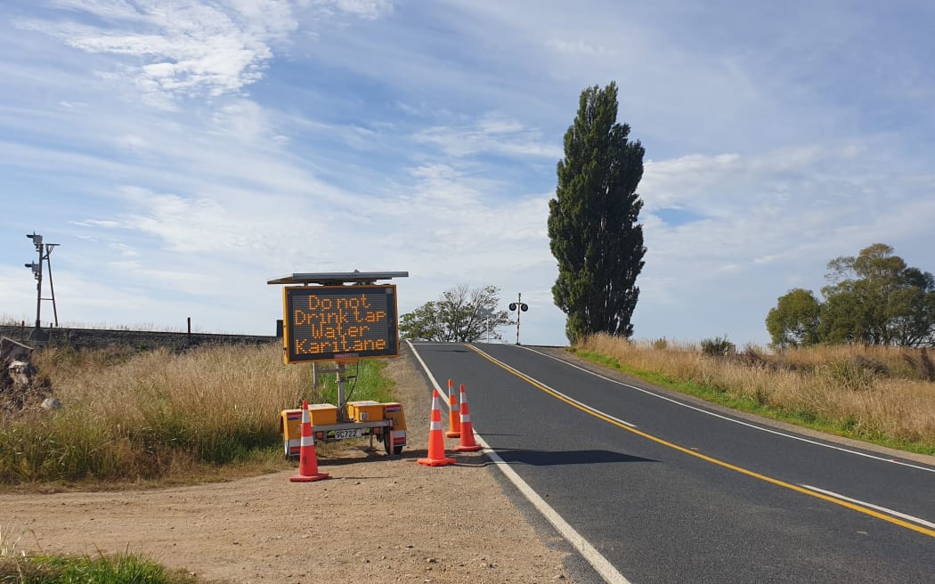 Karitane - lead water advice by Dunedin City Council