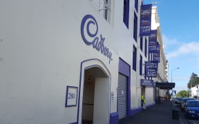 The Cadbury factory in central Dunedin.