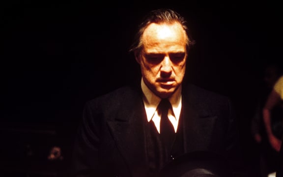 Marlon Brando in the godfather, 1971
