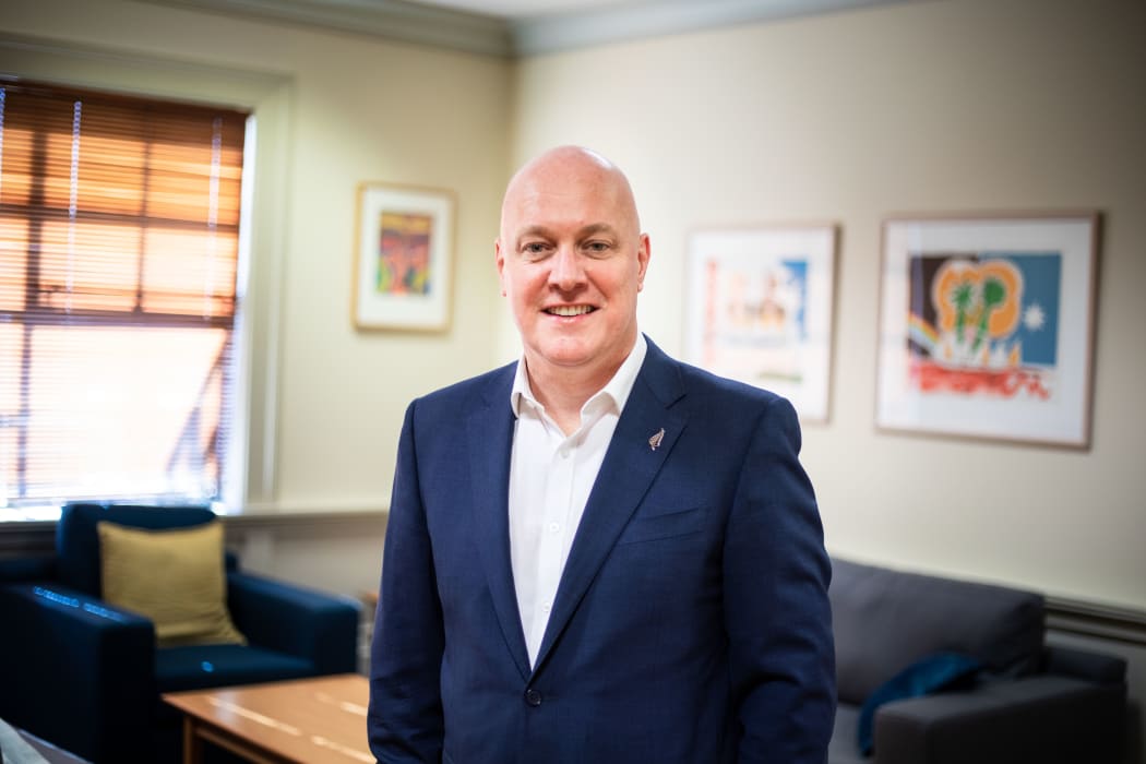 National Party leader Christopher Luxon.