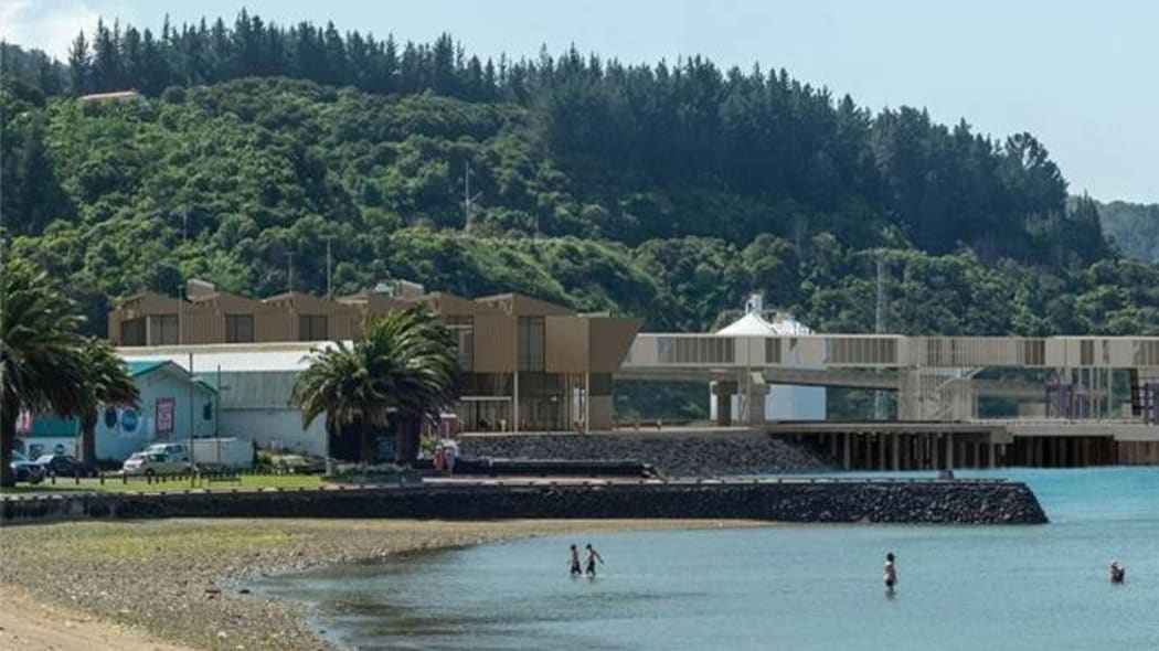 An artist’s impression of what Picton’s new Interislander terminal could look like.