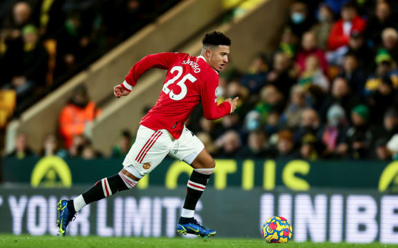 Jadon Sancho of Manchester Utd