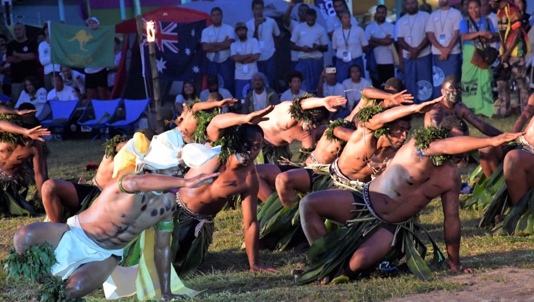 Fijians welcome teams from 30 countries competing in this week's Eco-Challenge Race.