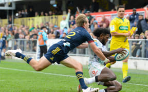 Frank Lomani, Fiji Drua against Highlanders in Dunedin.